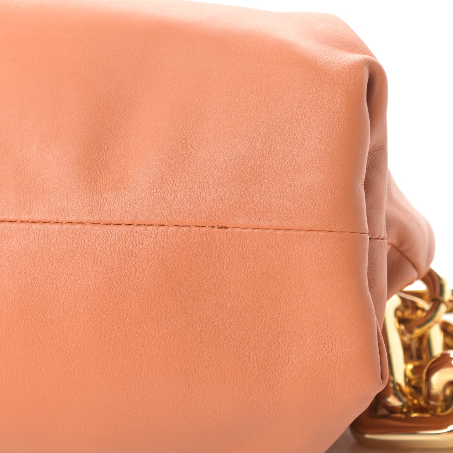 Calfskin The Pouch Chain Clay