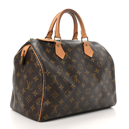 Louis Vuitton Monogram Speedy 30 3 of 12