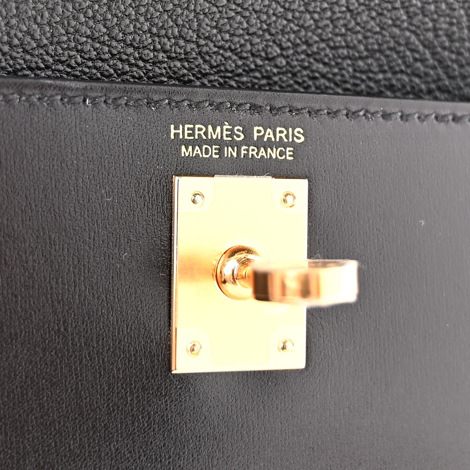 Hermes Box Kelly En Desordre Sellier 20 Black 6 of 12