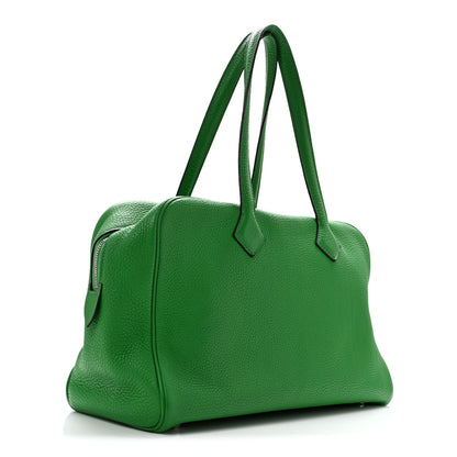 Hermes Taurillon Clemence Victoria II 35 Bambou 3 of 13