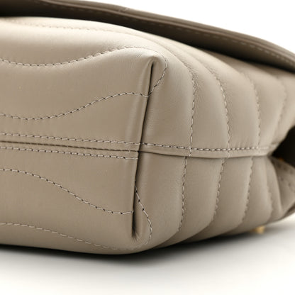 Louis Vuitton Calfskin LV New Wave Chain Bag Taupe 9 of 12