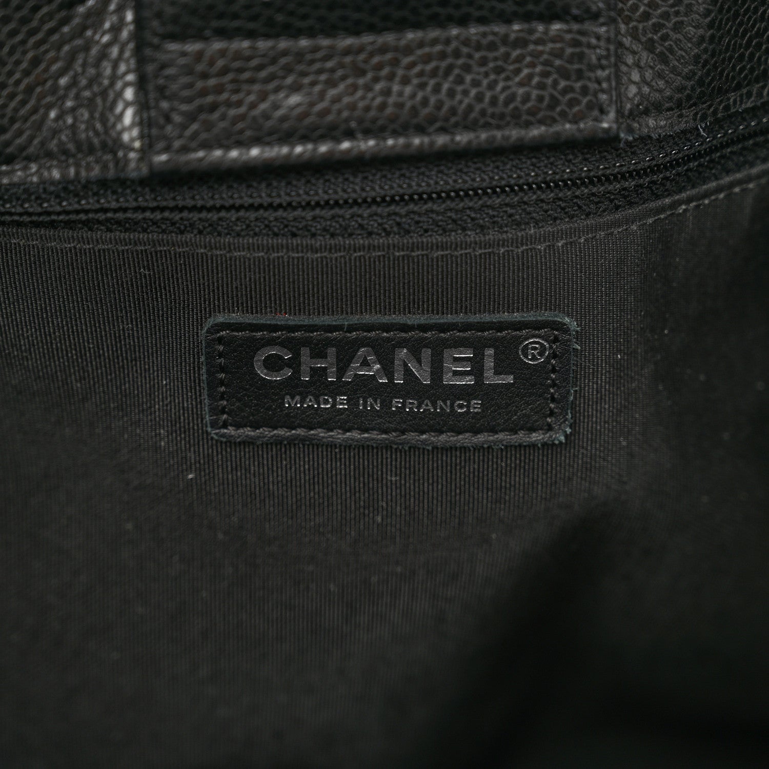 Chanel Caviar Quilted Large Shopping Tote Black 7 of 12