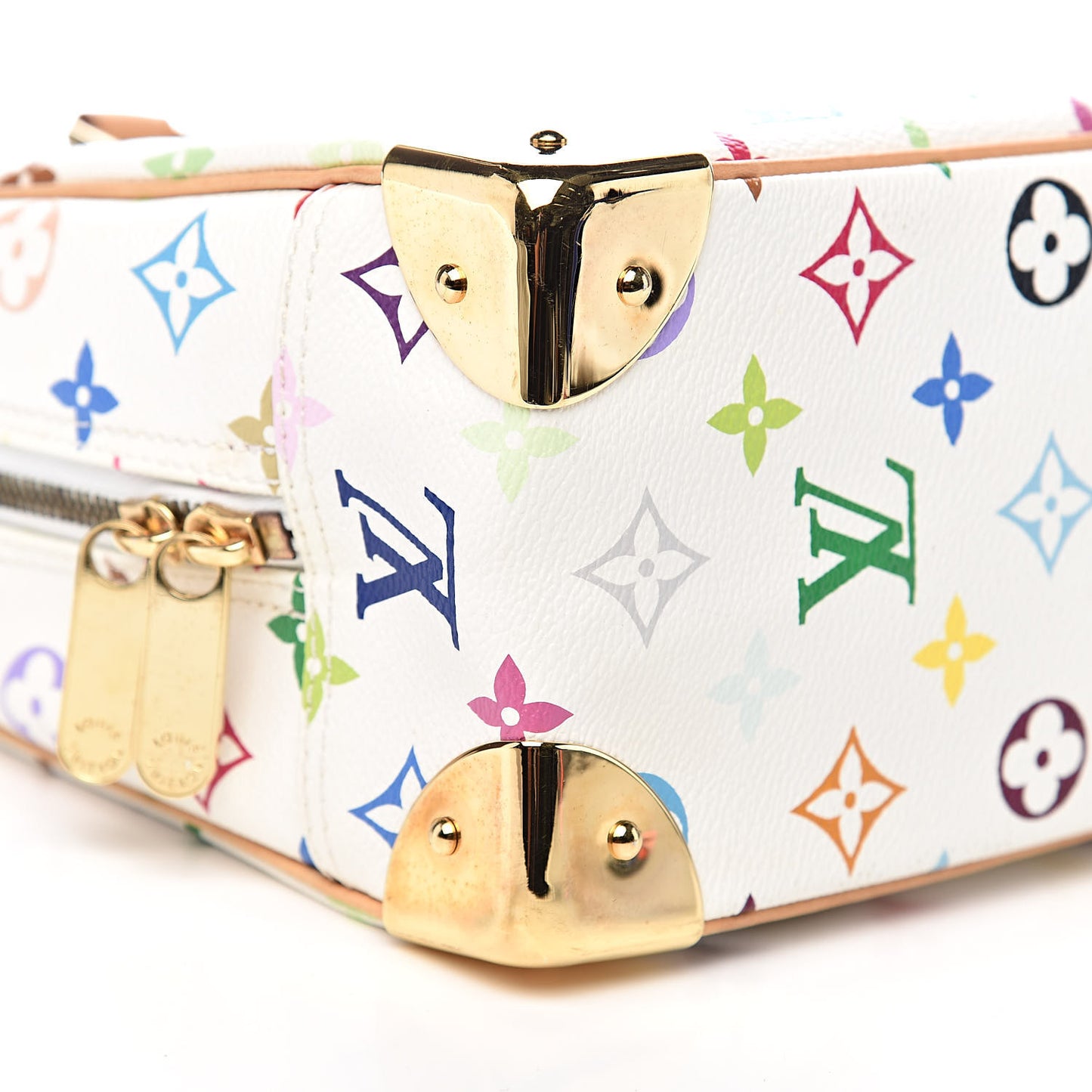 Monogram Multicolor Trouville White