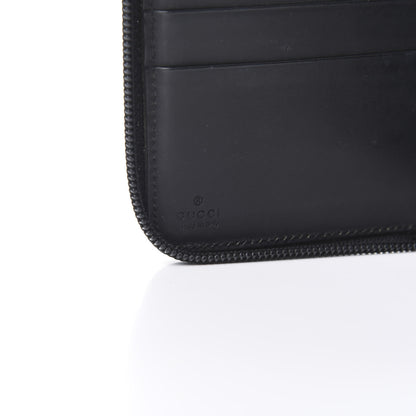 Gucci Monogram Zip Around Wallet Black 6 of 10