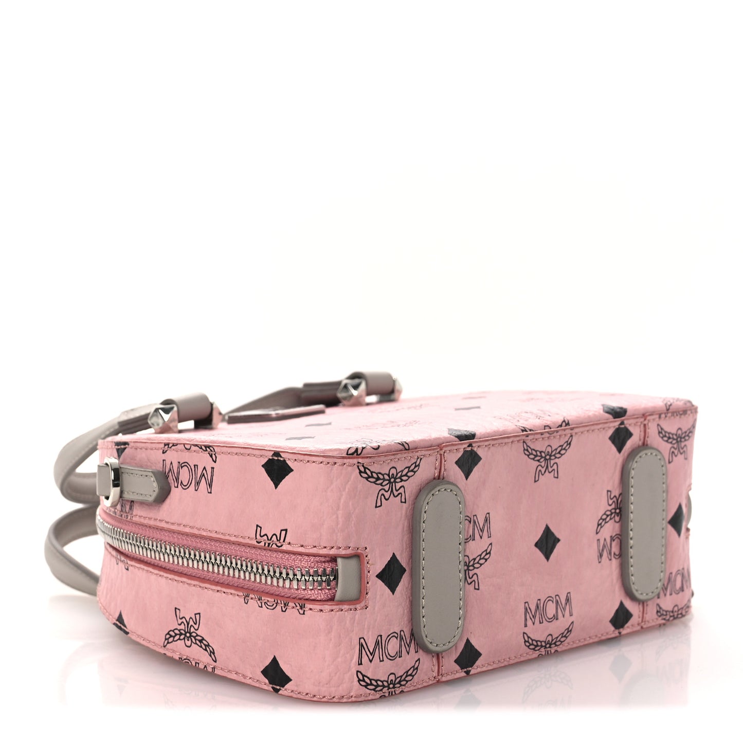 Visetos Mini Half Moon Crossbody Bag Soft Pink