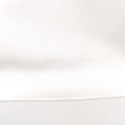 Proenza Schouler Calfskin Large Fringe Lunch Bag White 6 of 12