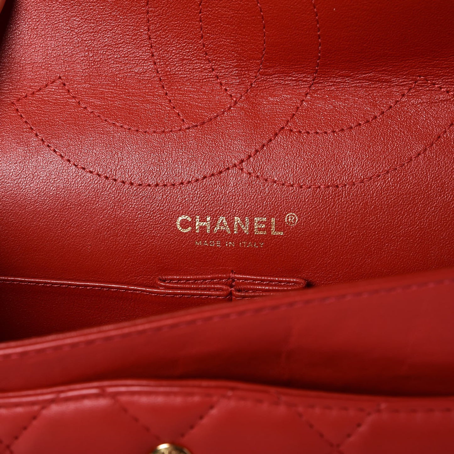 Lambskin Quilted 2.55 Reissue 227 Flap Red