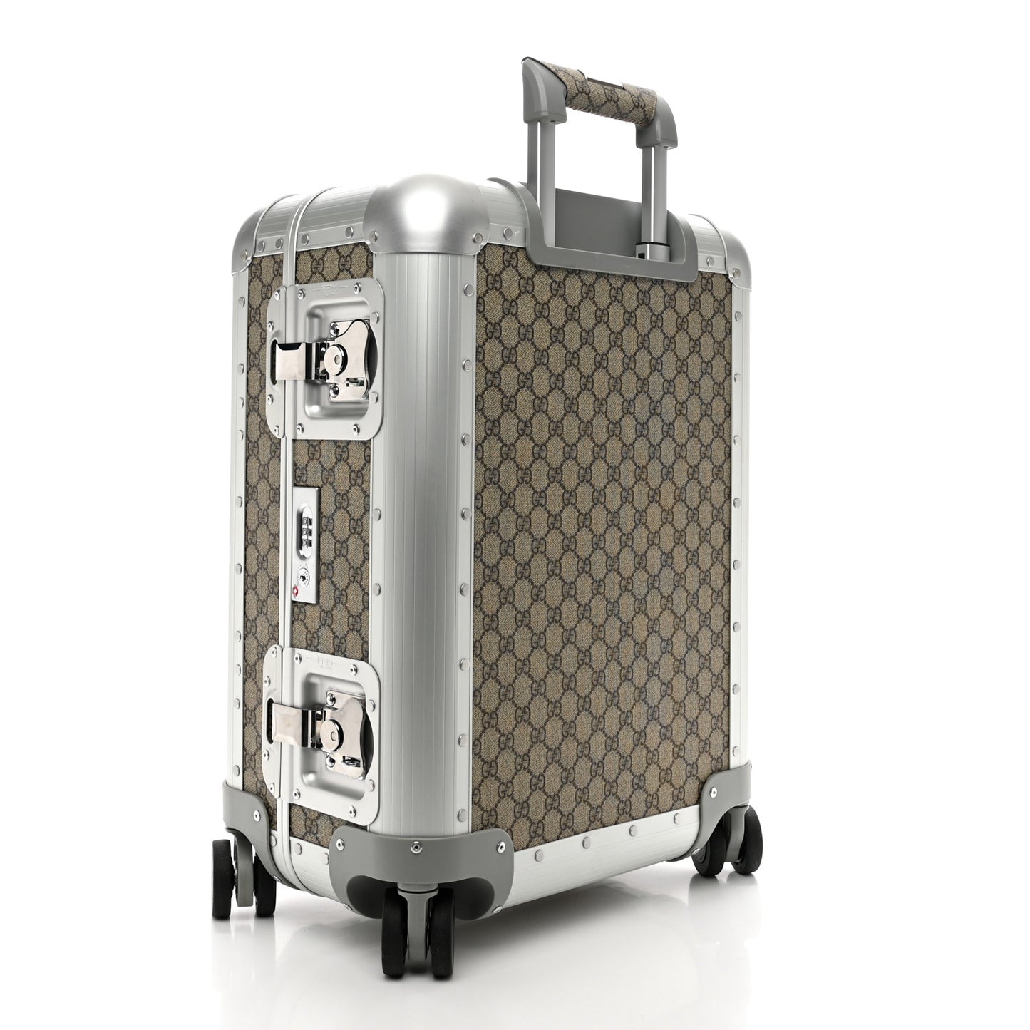 GG Supreme Monogram Porter Carry On Suitcase