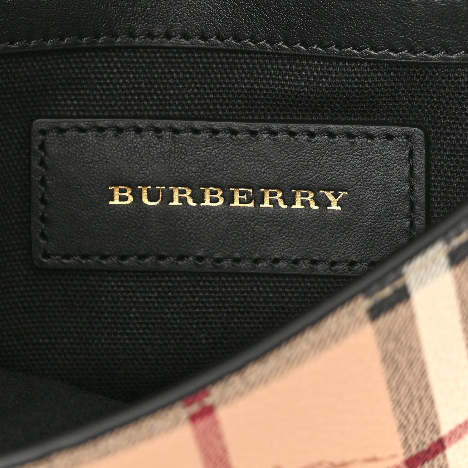 Burberry Haymarket Check Small Loxley Crossbody Black 6 of 9