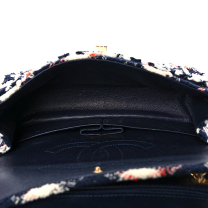 Chanel Wool Tweed Denim 2.55 Reissue 225 Flap Multicolor 4 of 11