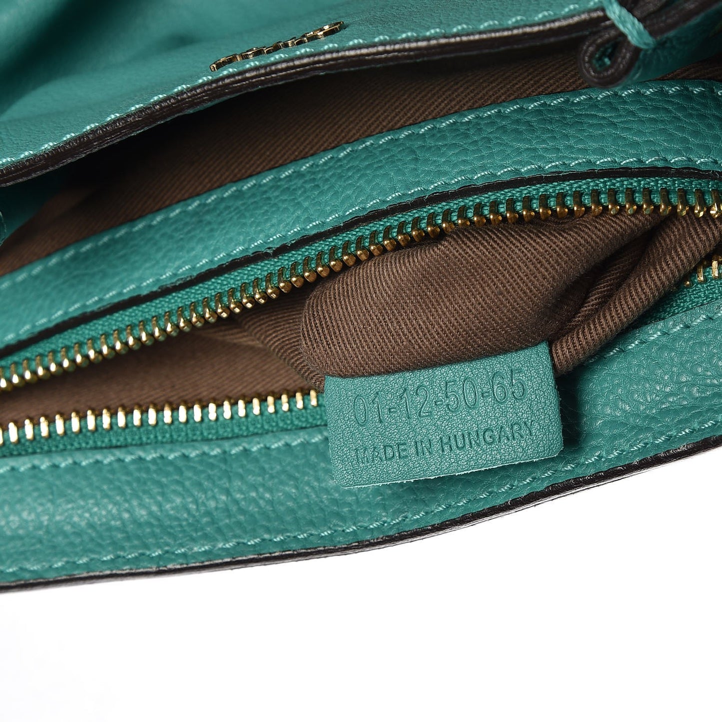 Calfskin Small Elsie Satchel Emerald
