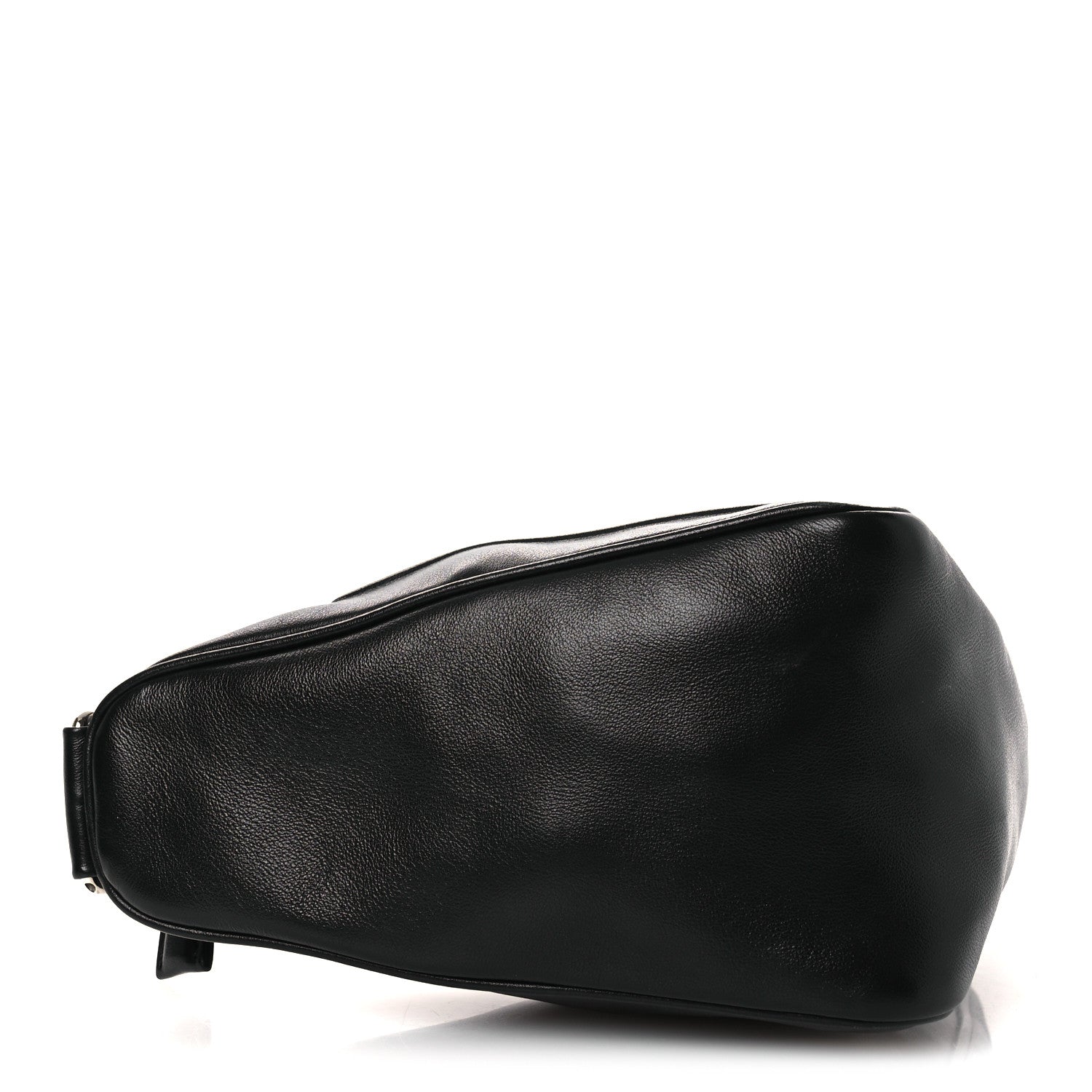 Prada Grace Lux Triangle Shoulder Bag Black 4 of 12