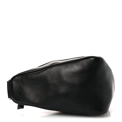 Prada Grace Lux Triangle Shoulder Bag Black 4 of 12