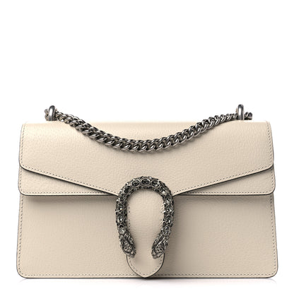 Gucci Textured Calfskin Crystal Small Dionysus Shoulder Bag Mystic White 1 of 13