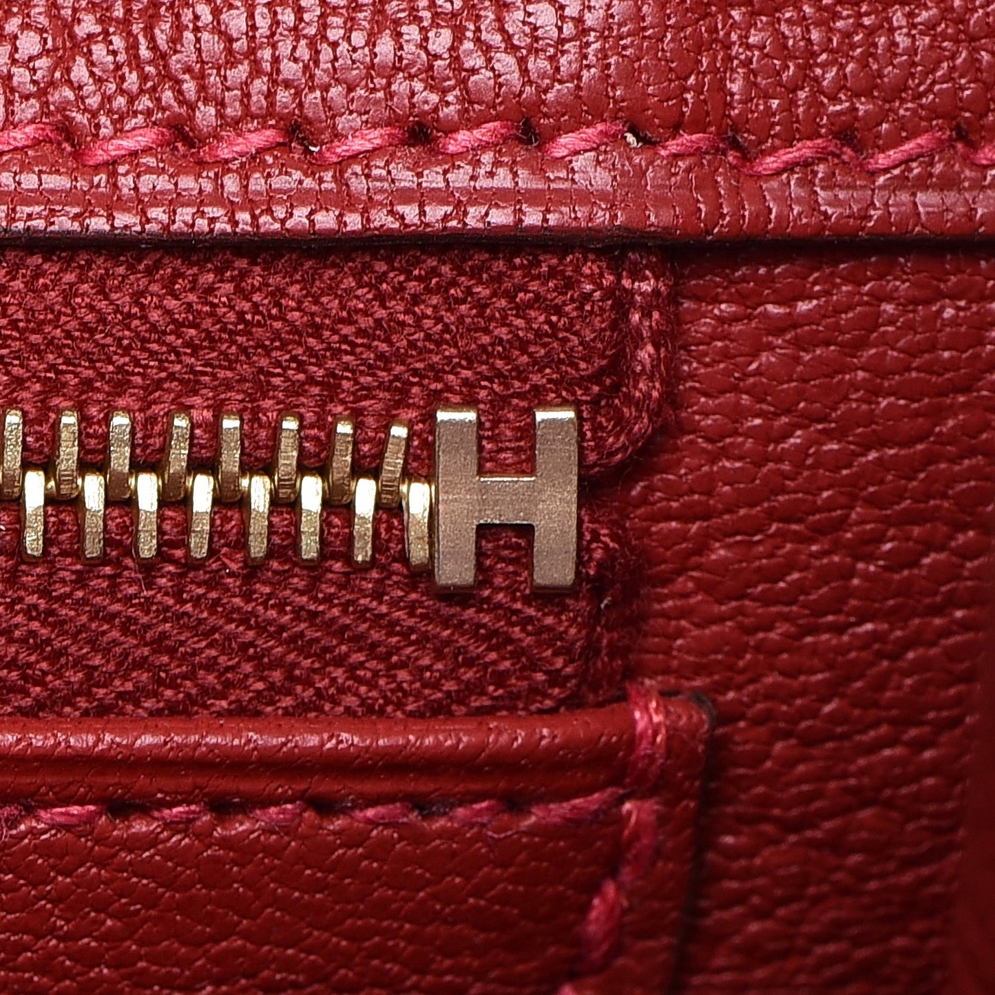 Togo Birkin 30 Rouge Garance
