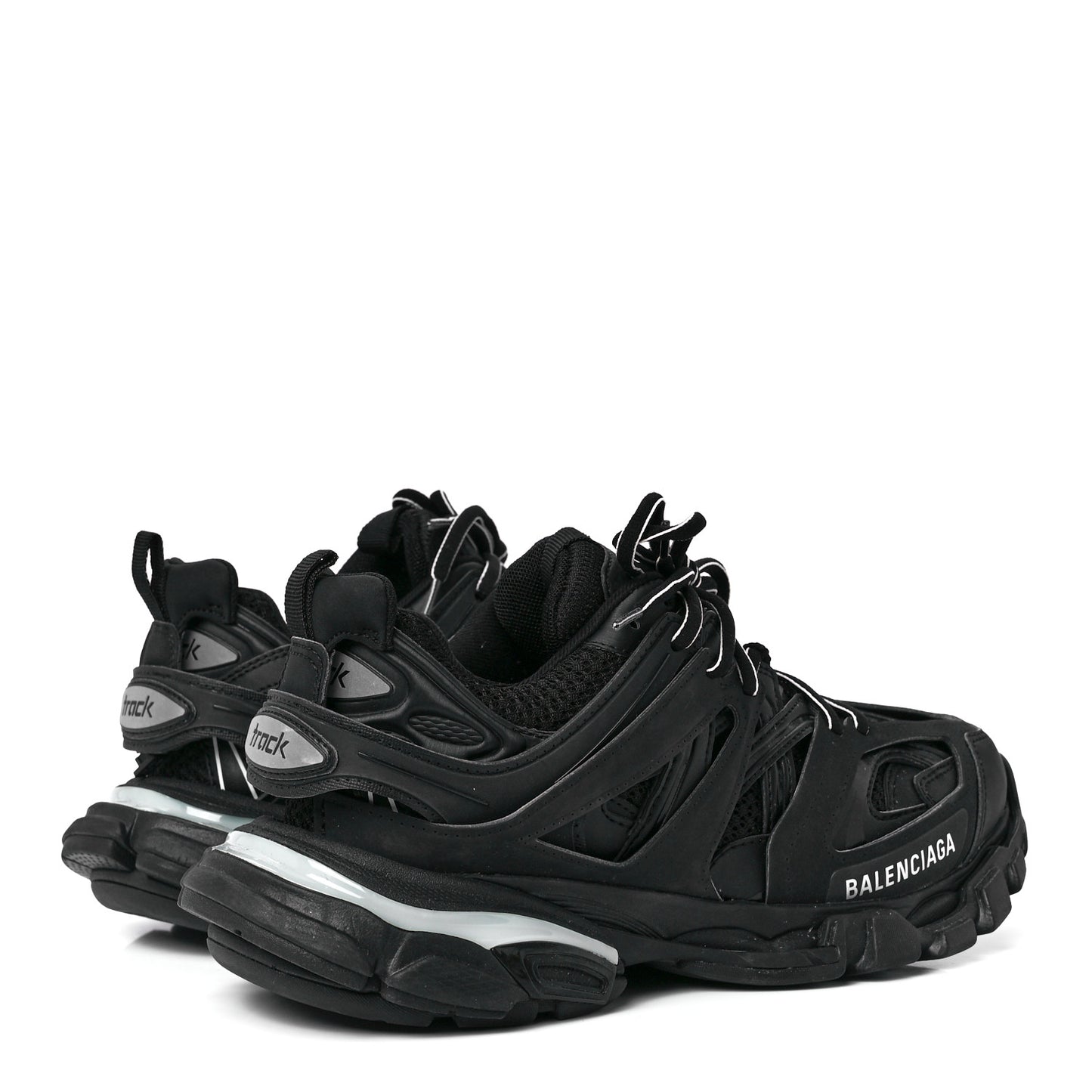 Mesh Nubuck Effect Fabric LED Womens Track Sneakers 38 Black