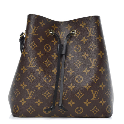 Louis Vuitton Monogram Neonoe MM Black 1 of 7