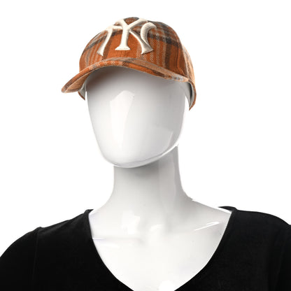 Gucci X MLB Wool NY Yankees Baseball Hat 57-61 Multicolor 2 of 9