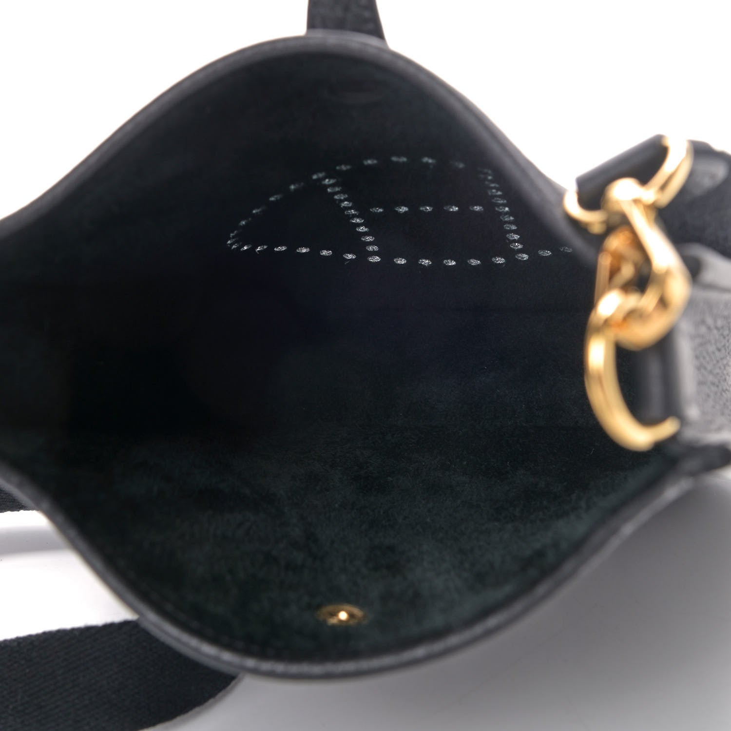 Hermes Taurillon Clemence Evelyne TPM Black 4 of 4