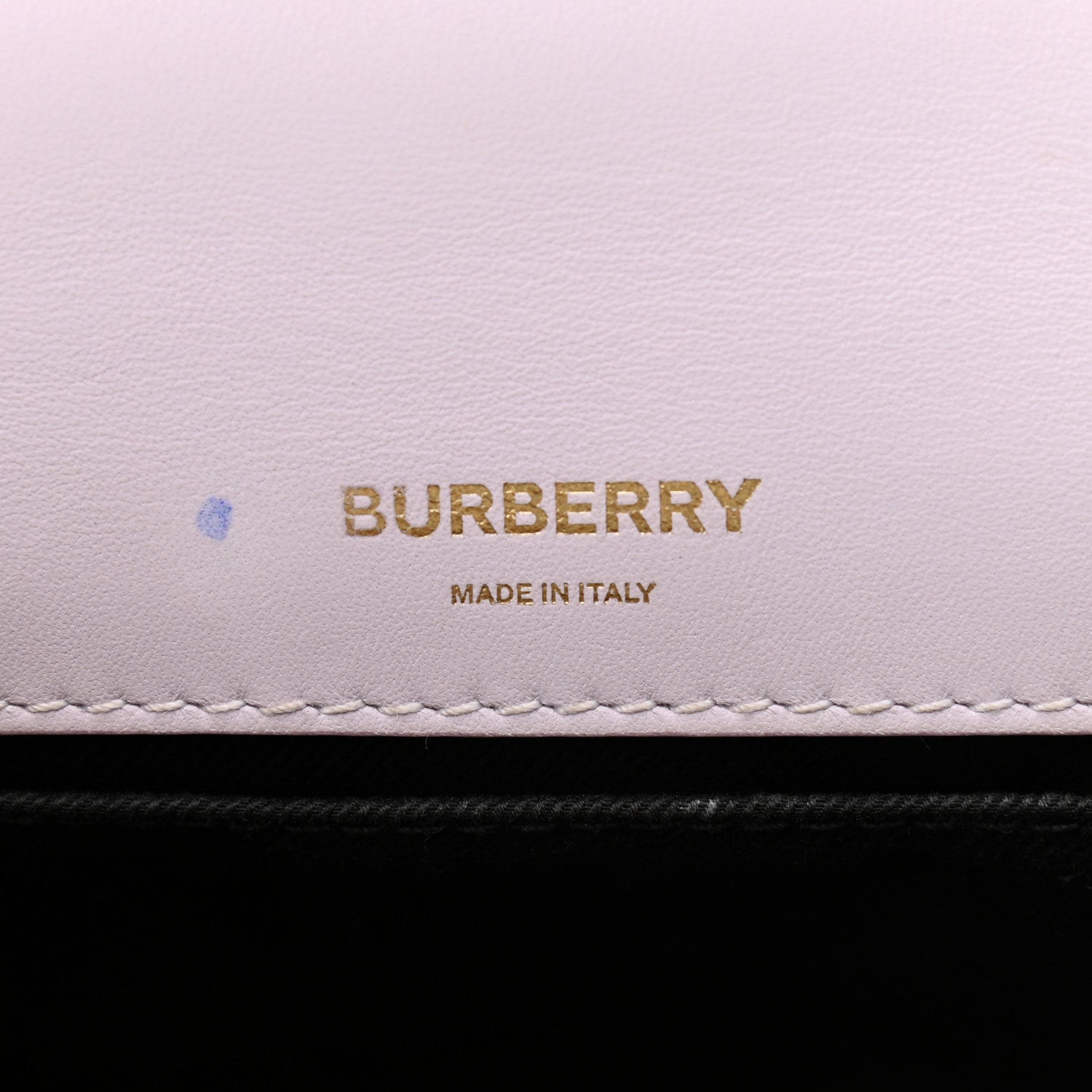 Burberry Lambskin Quilted Small Lola Bag Pale Thistle Soft Fawn 16 of 19