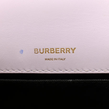 Burberry Lambskin Quilted Small Lola Bag Pale Thistle Soft Fawn 16 of 19