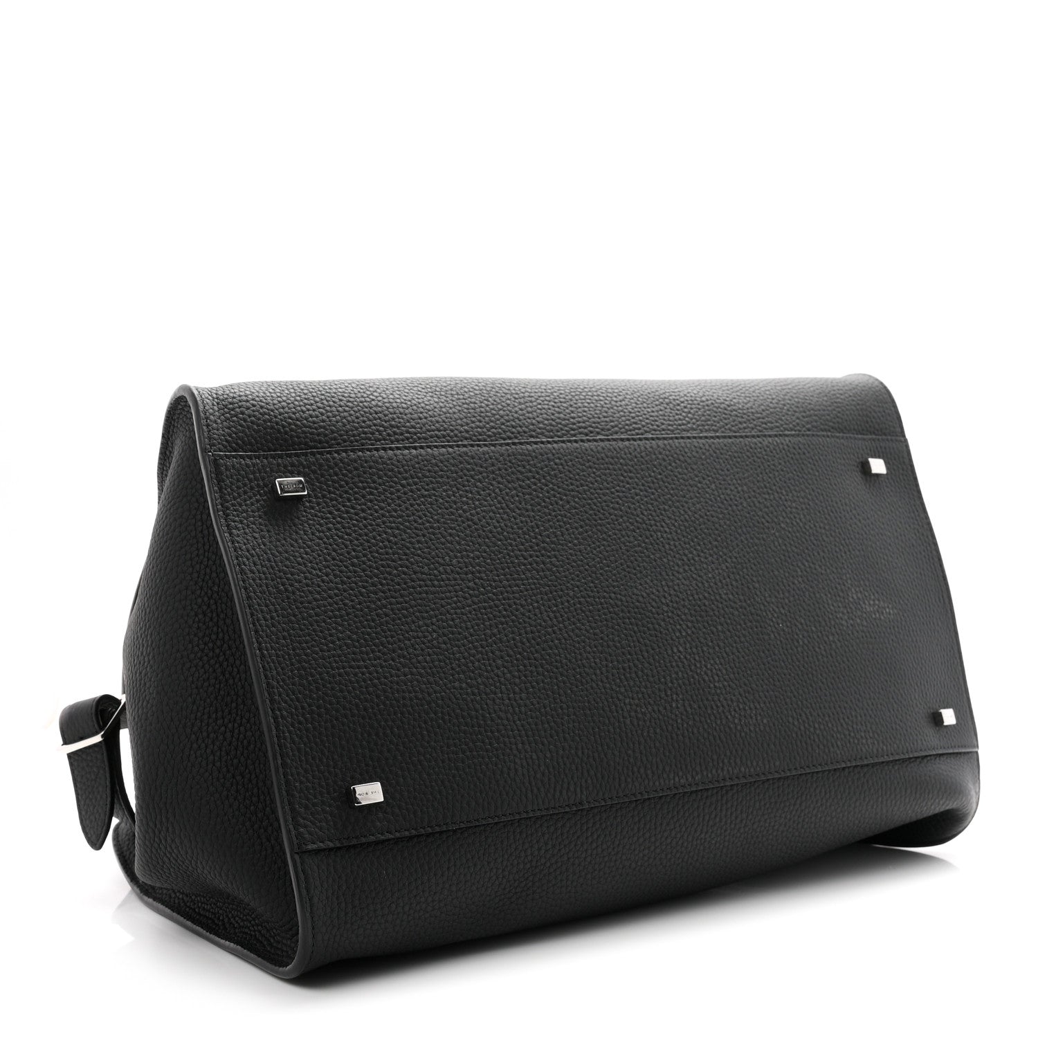 The Row Matte Grained Calfskin Soft Margaux 15 Black 4 of 9