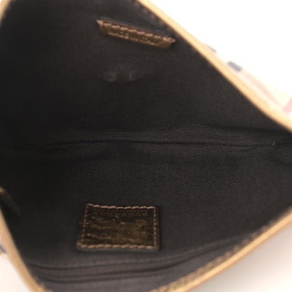 Burberry Haymarket Check Small Harvington Shoulder Bag Gold 8 of 12