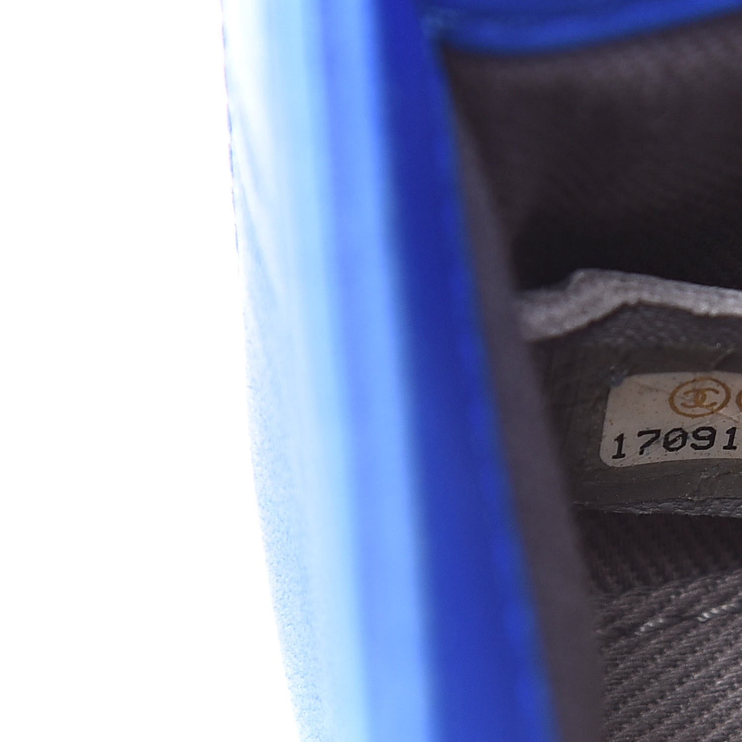 Chanel Velvet Quilted Mini Boy Flap Blue 7 of 12