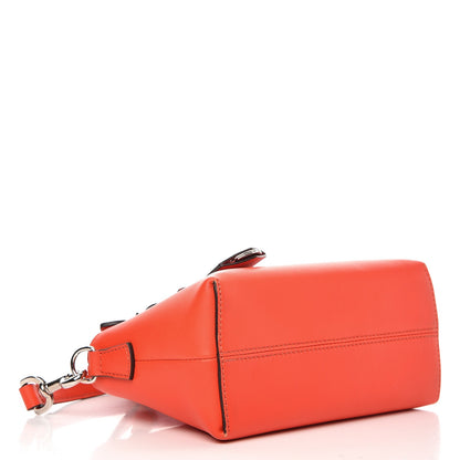 Fendi Vitello Dolce Mini By The Way Boston Bag Papavero 4 of 9