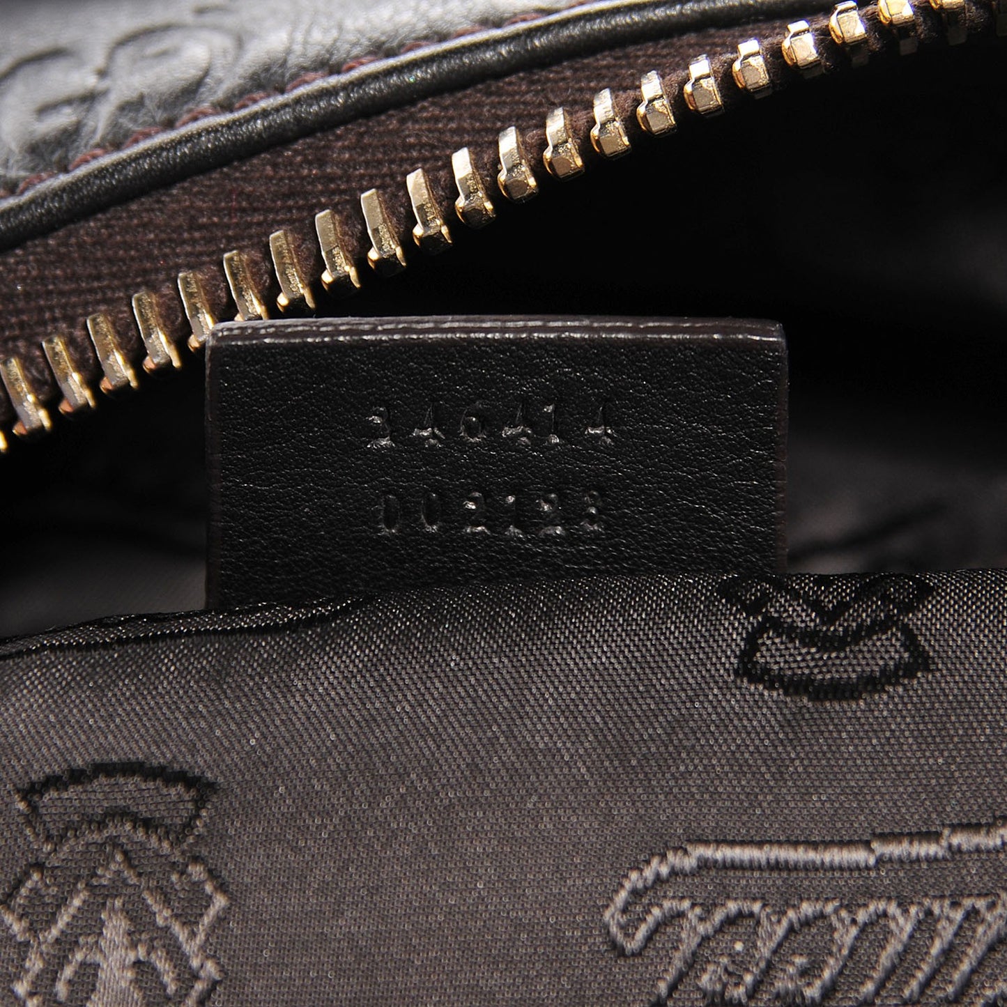 Guccissima Medium Classic Backpack Black