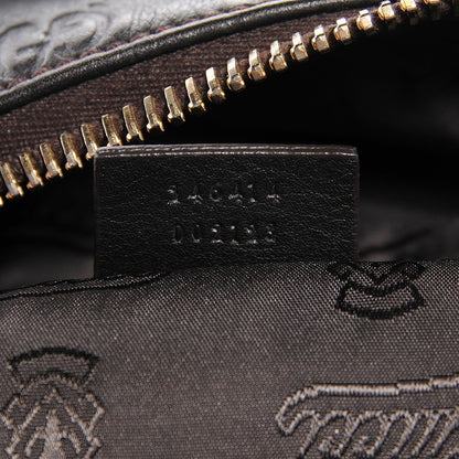 Gucci Guccissima Medium Classic Backpack Black 7 of 8