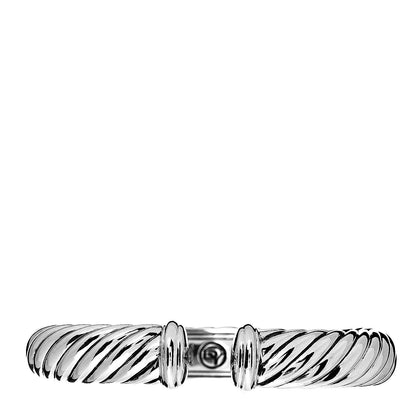 David Yurman Sterling Silver 10mm Waverly Bracelet 1 of 6