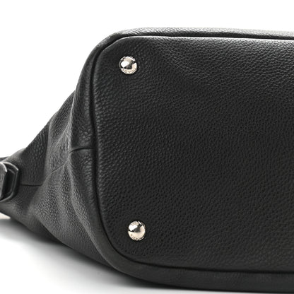 Prada Vitello Daino Hobo Black 7 of 8