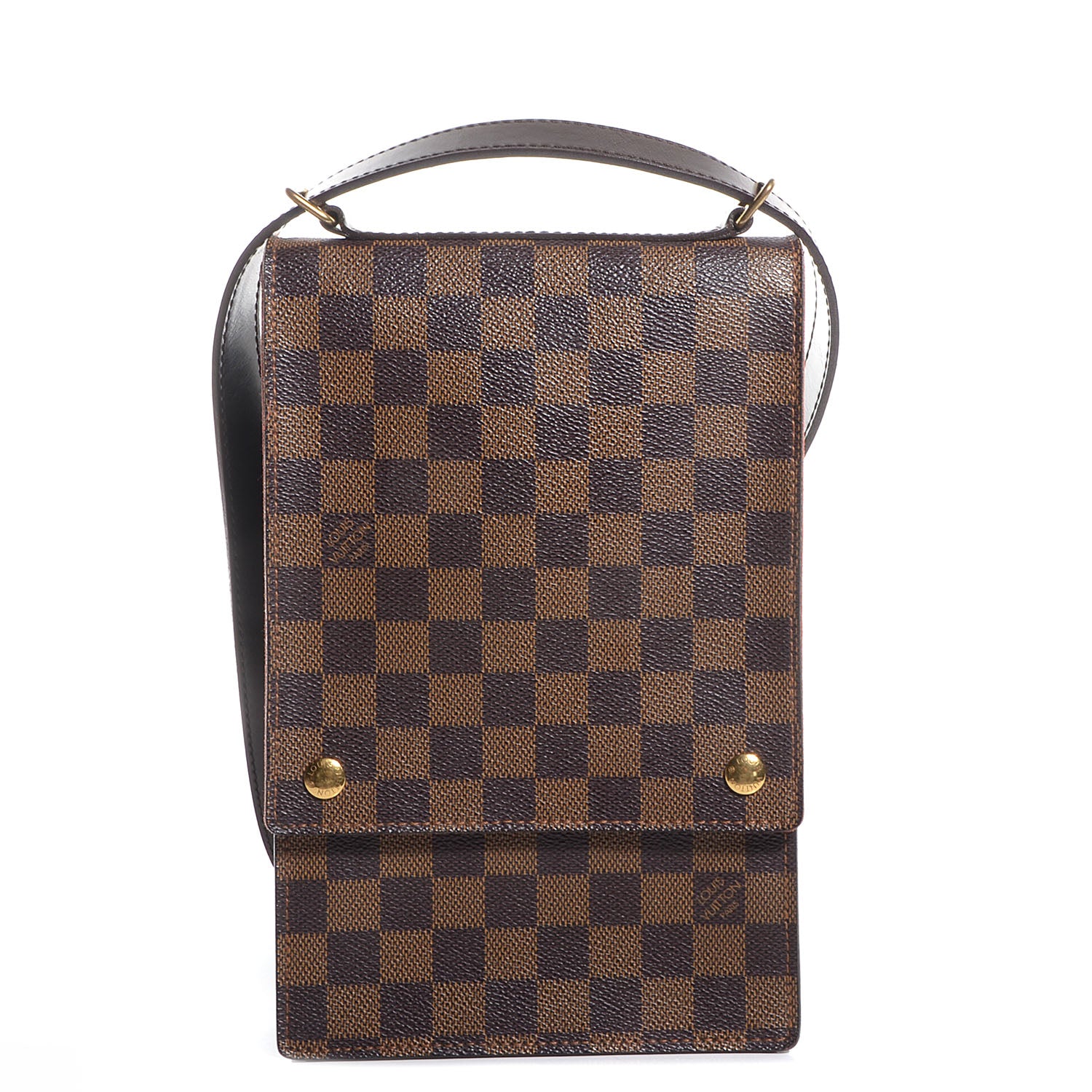 Louis Vuitton Damier Ebene Portobello Travel Shoulder Bag 1 of 7