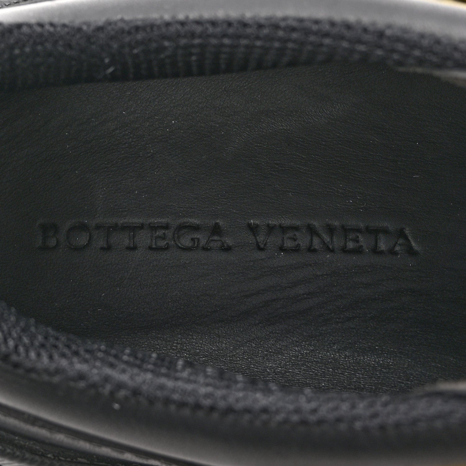 Bottega Veneta Calfskin Speedster Sneakers 43 Black Yellow 7 of 11