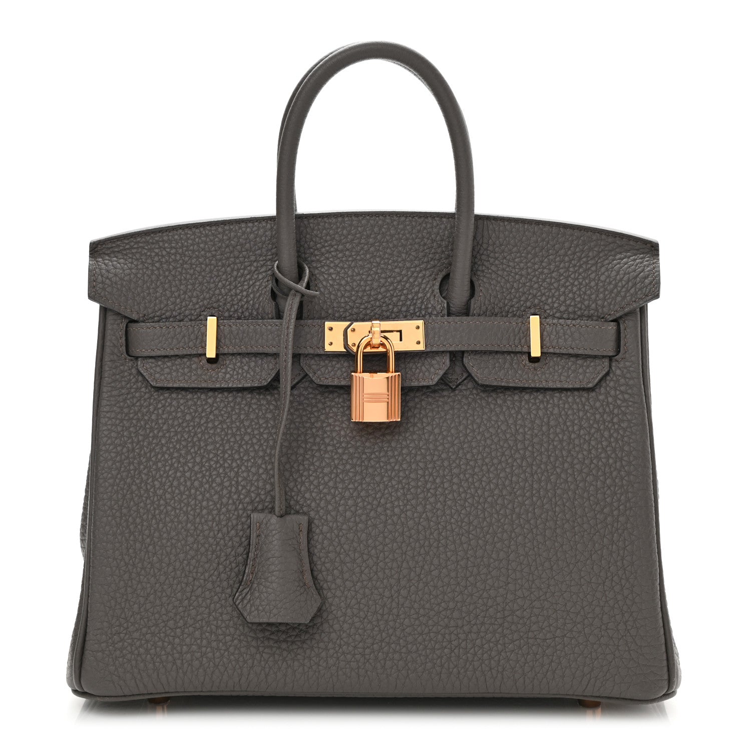 Hermes Togo Birkin 25 Etain 1 of 36