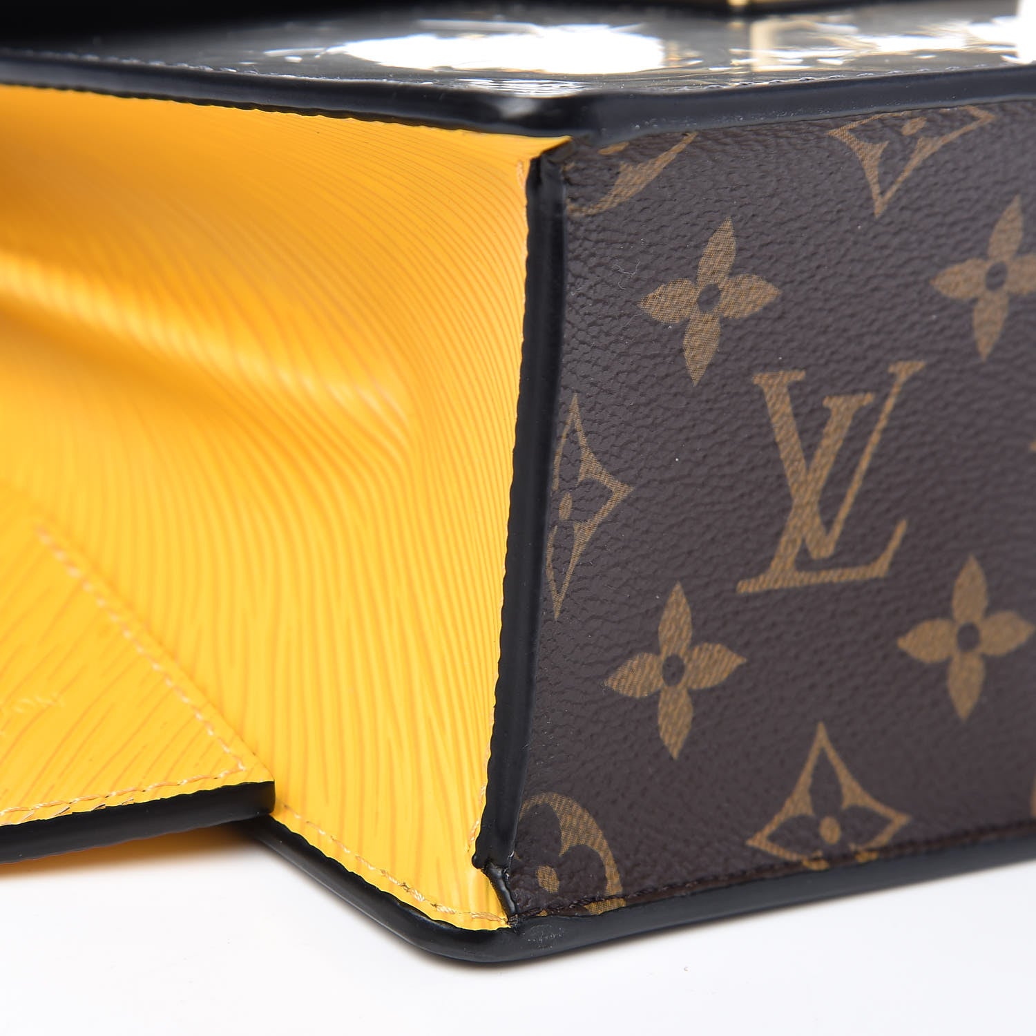 Louis Vuitton Vernis Epi Monogram Spring Street Bitume Metallise 7 of 8