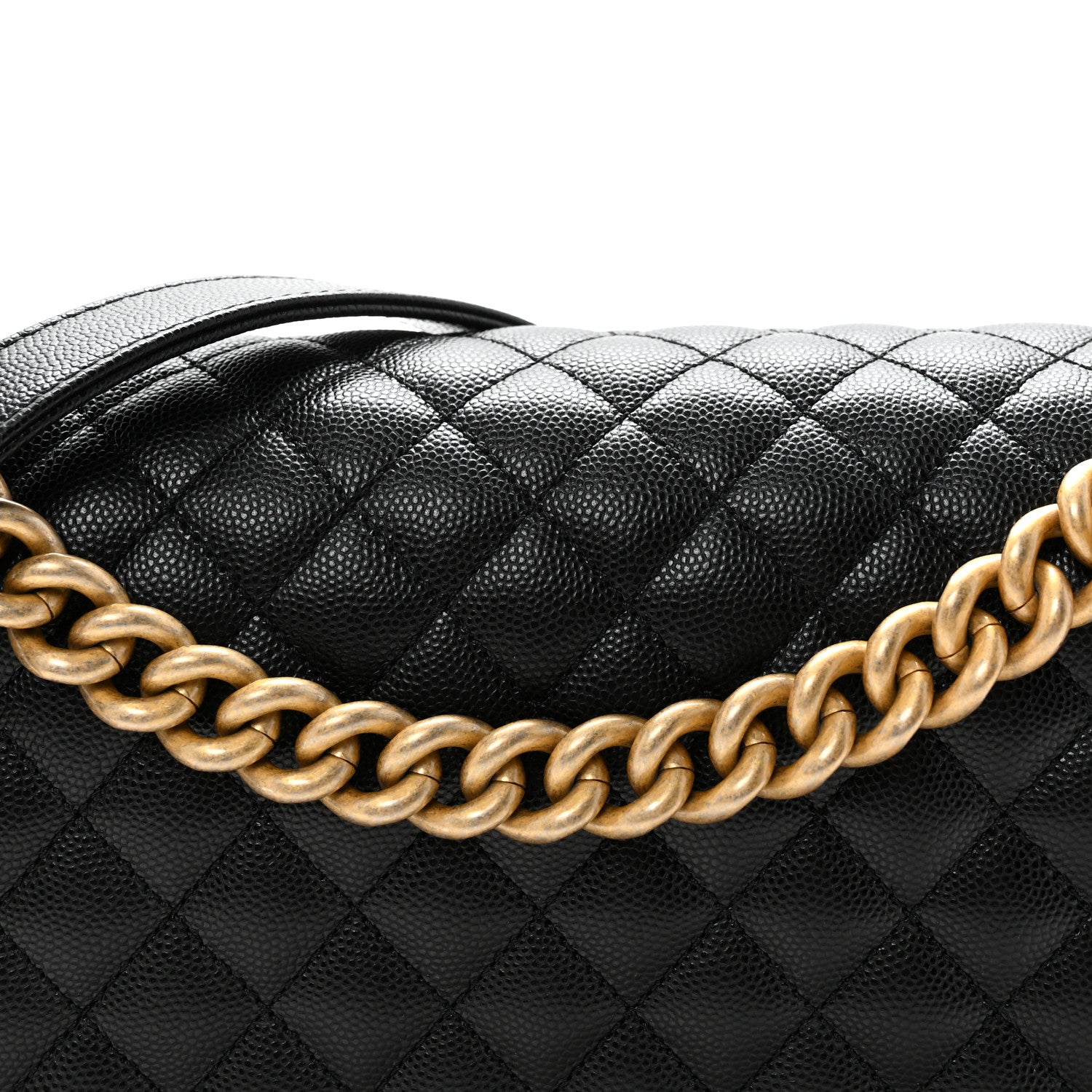Chanel Caviar Quilted New Medium Boy Flap Black 8 of 11