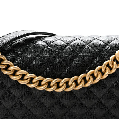 Chanel Caviar Quilted New Medium Boy Flap Black 8 of 11