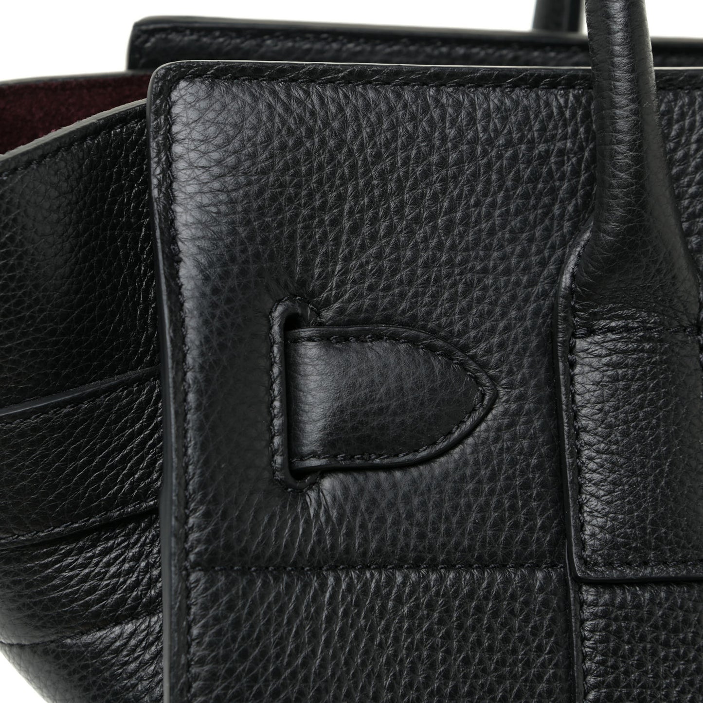 Small Classic Grain Small Zipped Bayswater Black