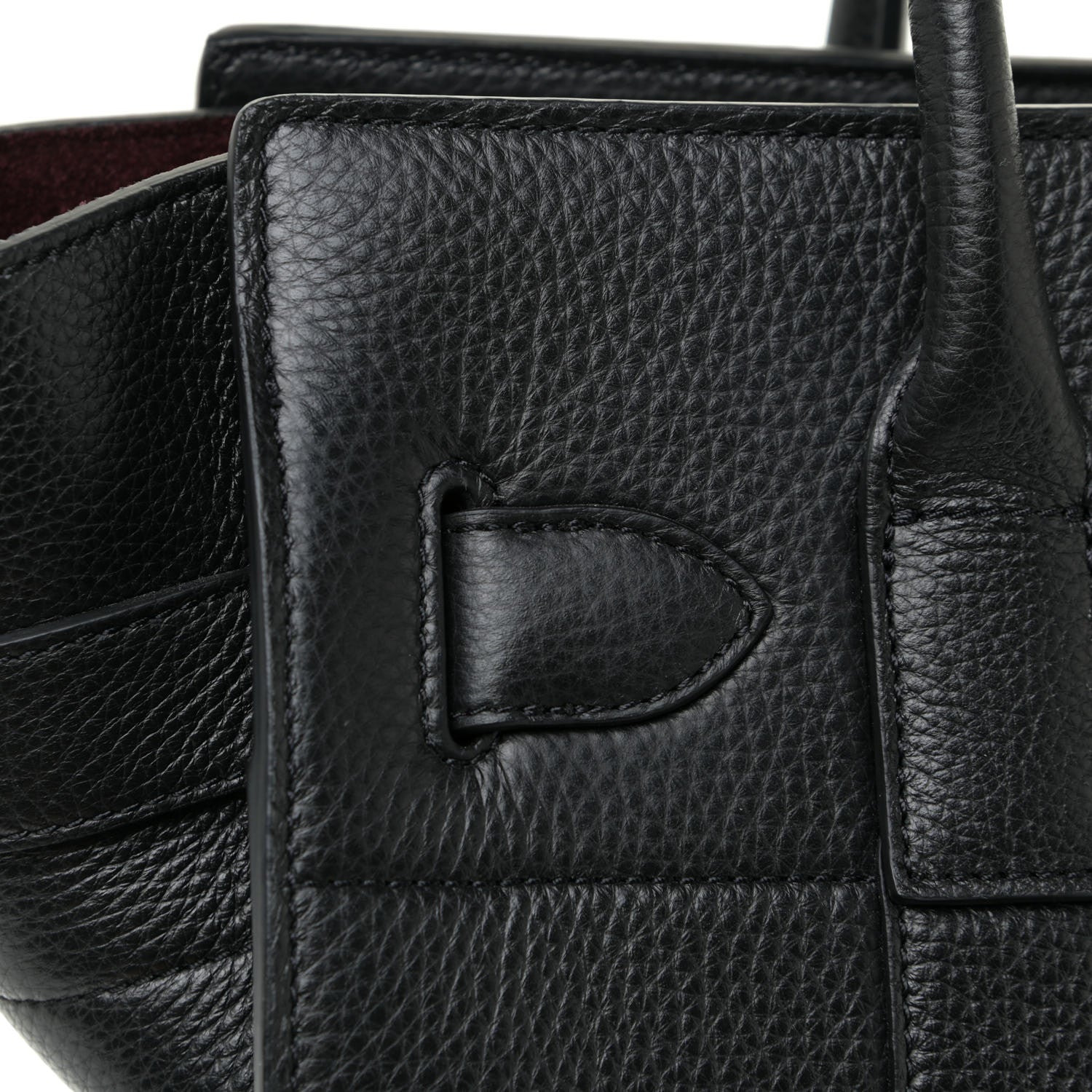 Mulberry Small Classic Grain Small Zipped Bayswater Black 14 of 15