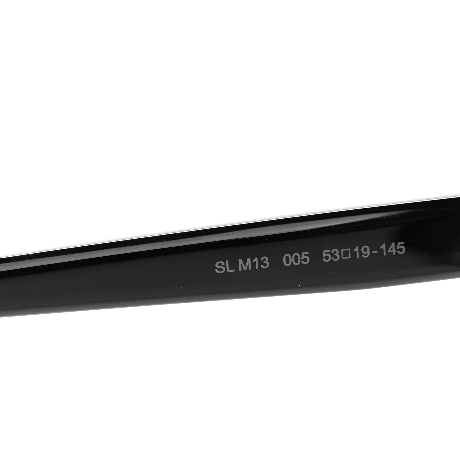 Saint Laurent Square Acetate SLM13 Sunglasses Black 7 of 8
