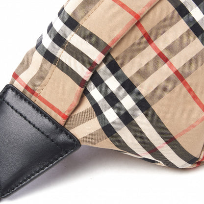 Burberry Nylon Vintage Check Medium Sonny Bum Bag Archive Beige Black 6 of 8