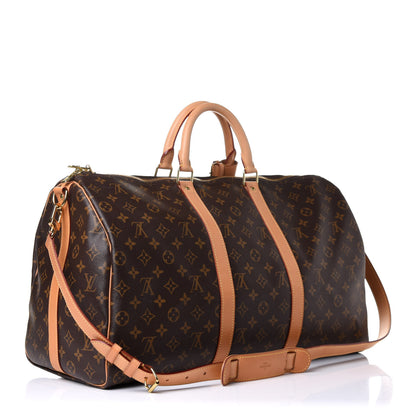Louis Vuitton Monogram Keepall Bandouliere 50 3 of 13
