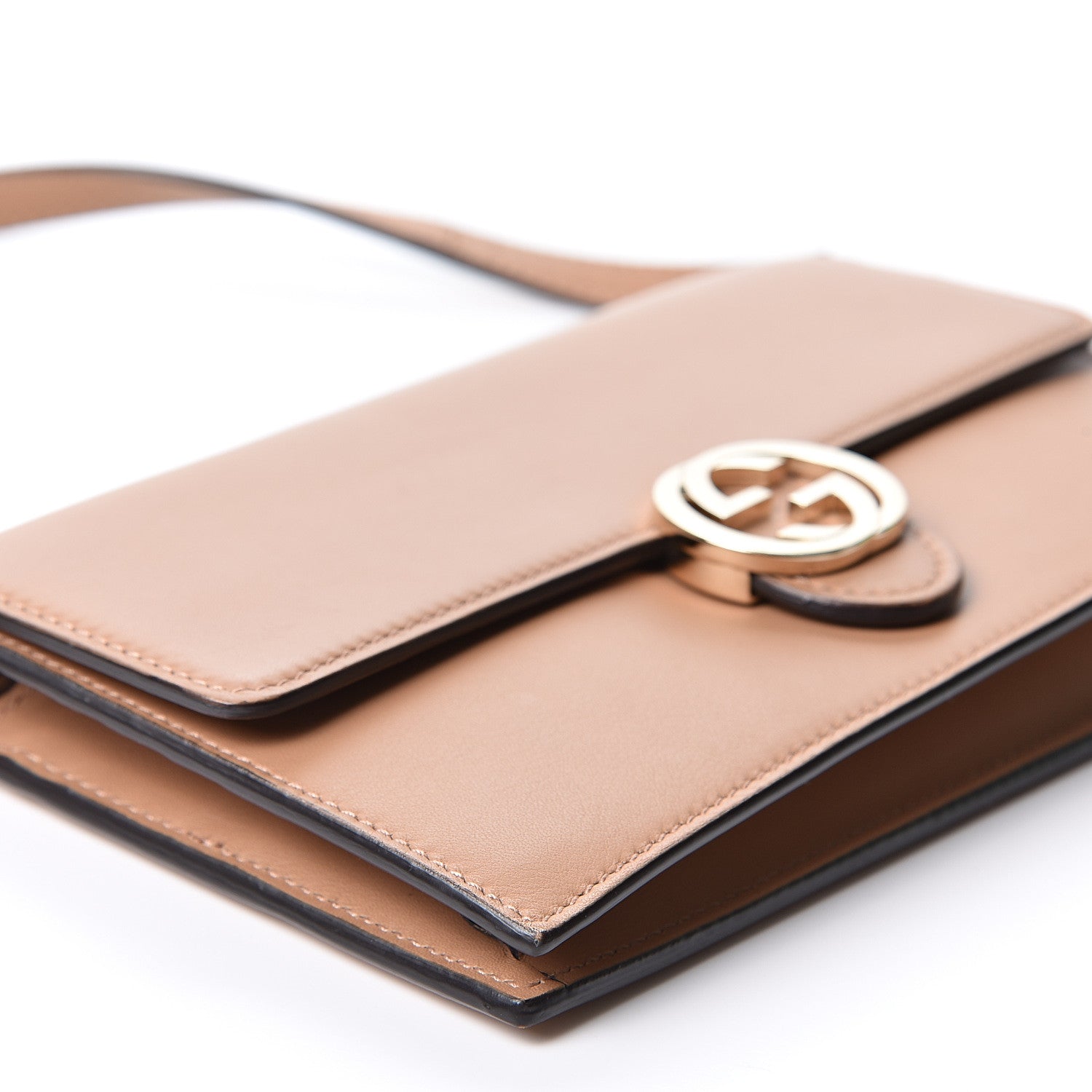 Gucci Calfskin Icon Wallet Camelia 6 of 8