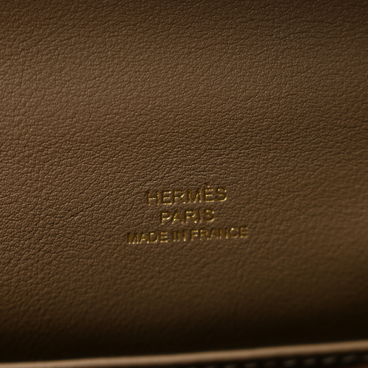Hermes Swift Kelly Pochette Clutch Etoupe 6 of 11