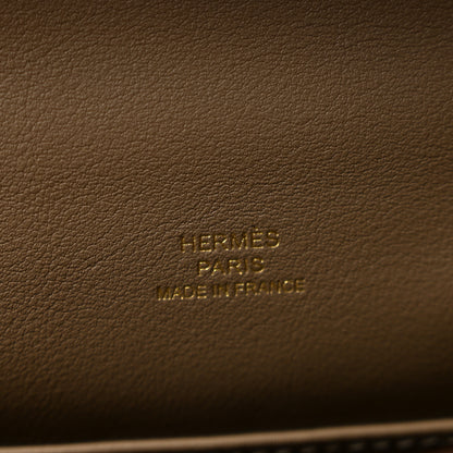 Hermes Swift Kelly Pochette Clutch Etoupe 6 of 11