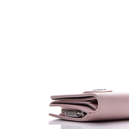 Chanel Caviar Sevruga Zip Pocket Wallet Light Pink 8 of 9