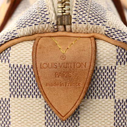 Louis Vuitton Damier Azur Speedy 25 6 of 19