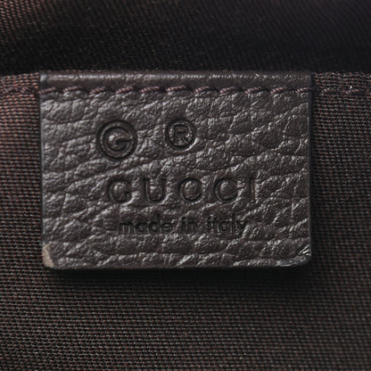 Gucci Monogram Belt Bag Dark Brown 8 of 9